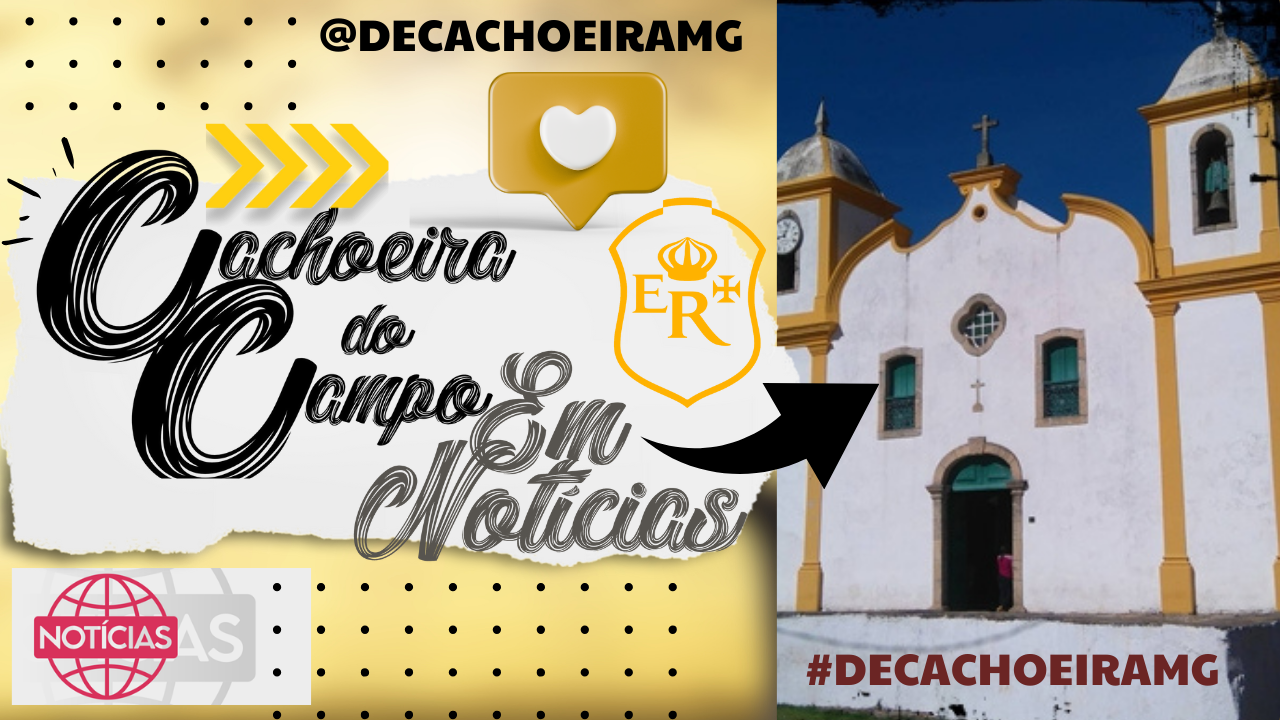 Banner Cachoeira do Campo Em Notícias 07 2025